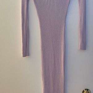 Light Purple Bodycon and Maternity Dress (Medium)